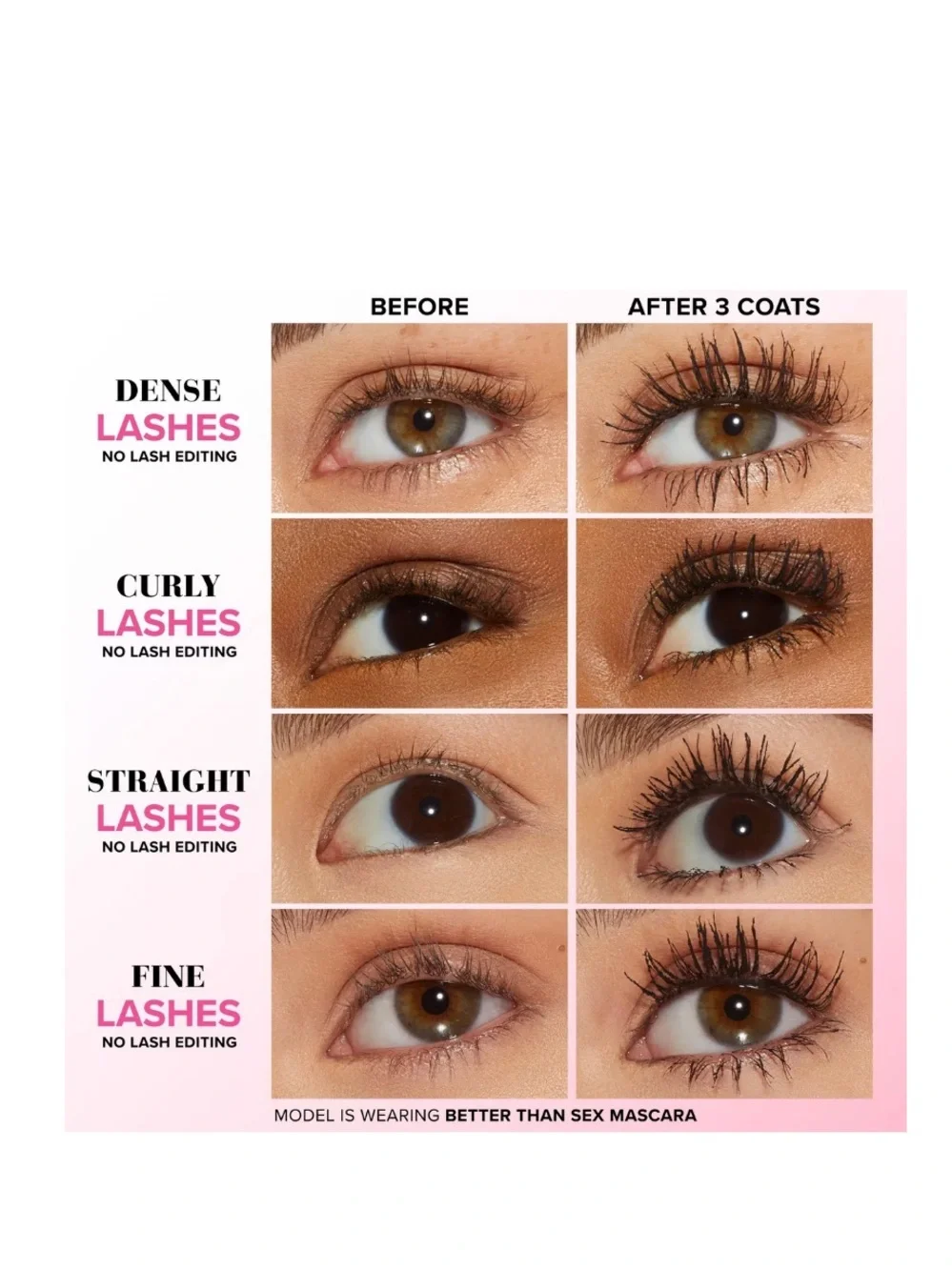 NWT Too Faced Better than Sex Mascara